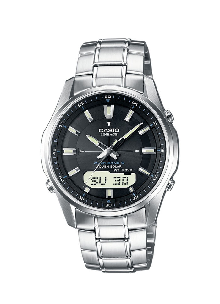 Casio radiogestuurd solar herenhorloge 