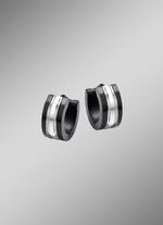 Glanzende opvouwbare oorringen 