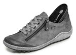 Remonte, comfortabele damessneakers, breedte G, met uitneembaar voetbed GRIJS