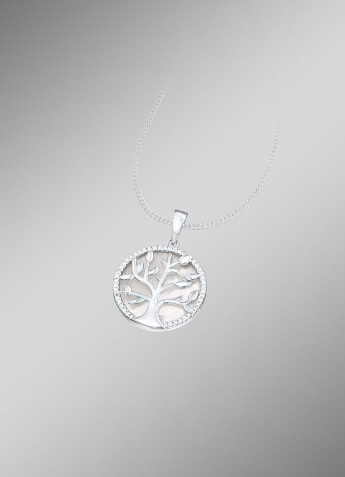 Kettinghanger met de afbeelding van een levensboom