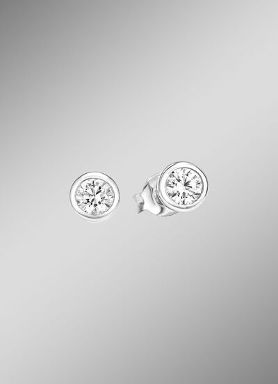 Oorknopjes zilver 925/- 