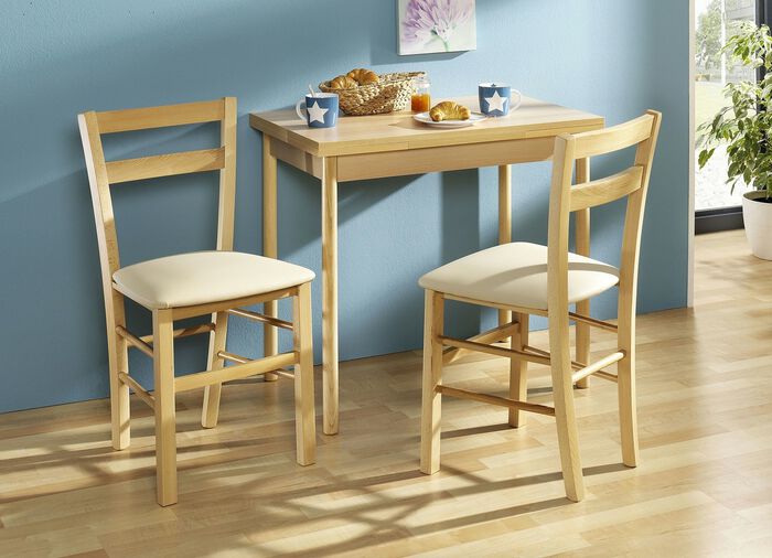 Eetkamermeubel in verschillende uitvoeringen NATUUR-CR&Egrave;ME