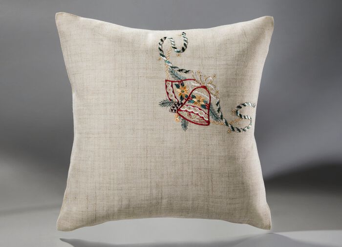 Tafel- en kamerdecoratie met echt Plauen-borduurwerk 