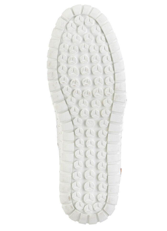 Gemini, zomerse dames veterschoen, breedte G, met uitneembaar voetbed WEISS