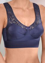 Bh met elastisch kant aan de voorzijde 