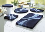 Badkamerset met antislip-onderkant, van Grund BLAUW