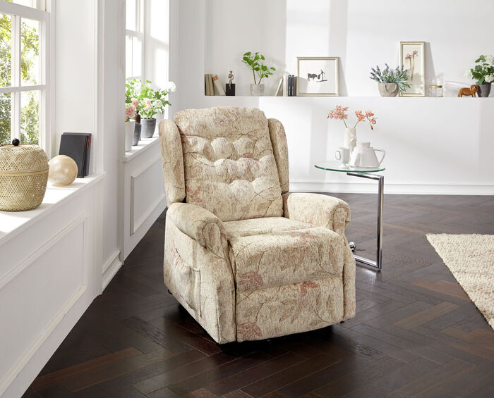 Relaxfauteuil met opstahulp en zetelverwarming 