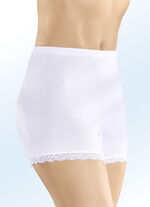 Pfeilring drie-pack slipje met elastische kant 