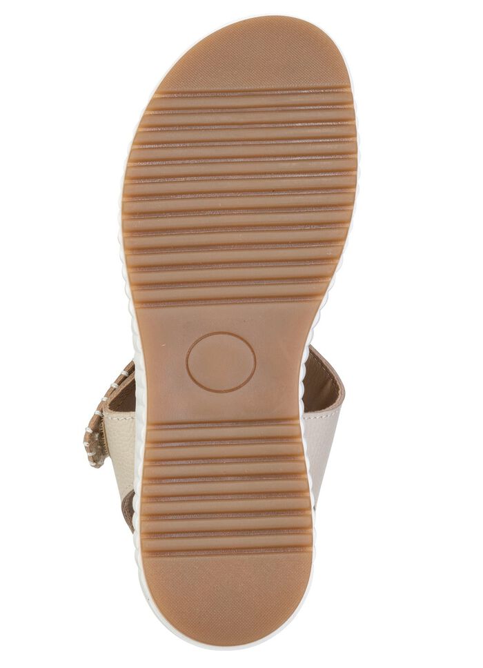 ELENA EDEN, comfortabele damessandalen, breedte H, met uitneembaar voetbed 