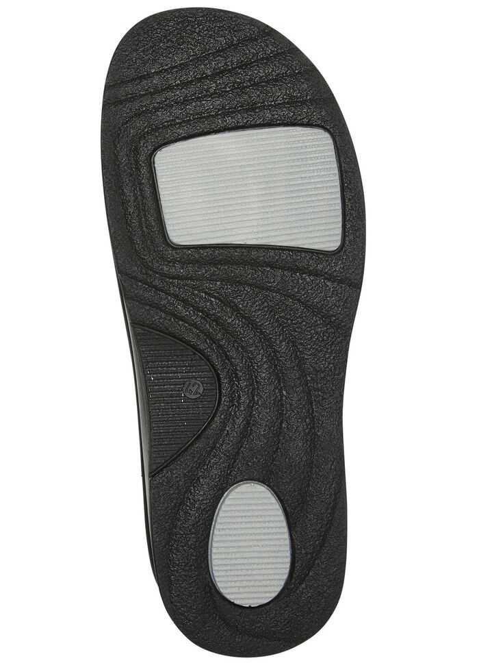 Mubb muiltjes met elastische banden aan de zijkanten ZWART