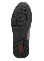 Rieker laarsje met bloemenreli&euml;f ZWART-GRIJS