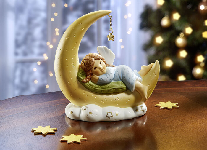 Engel in de maan uit de serie Nina &amp; Marco van Goebel 