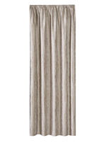 Enkele sjaal in marmerdesign TAUPE