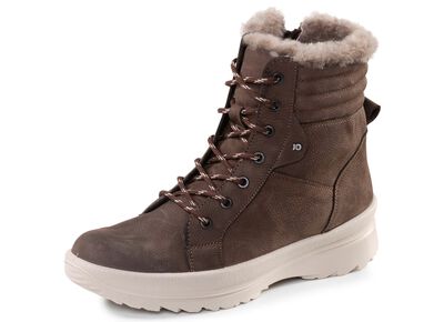 Veterlaarsjes van echt lamsleer 