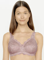 Susa 2-pack bh met delicate elastische kant 1x ROZENHOUT, 1x MARINE