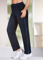 Casual broek met rits 