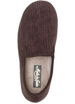 Pantoffels van textiel in corduroy-look BRUIN