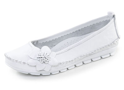 Gemini, chique damesballerina&#39;s, breedte G, met uitneembaar voetbed 