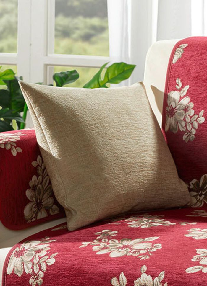 Kussensloop van chenillekwaliteit 