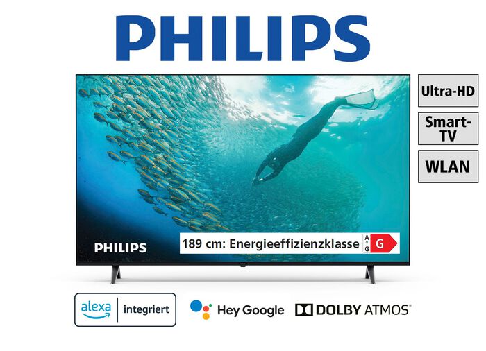 Philips PUS7009/12 4K Ultra HD LED-tv 