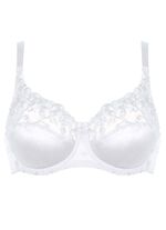 Naturana two-pack beugelbeha met tule borduursel op de voorkant 