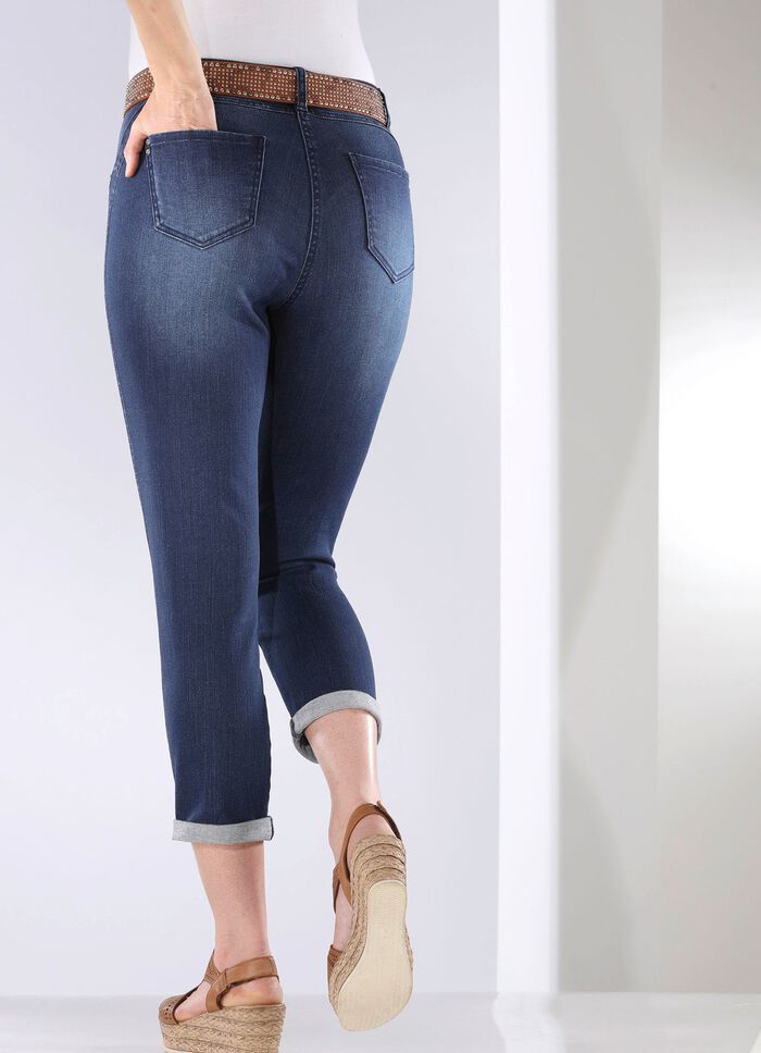 Jeans met push-up effect 