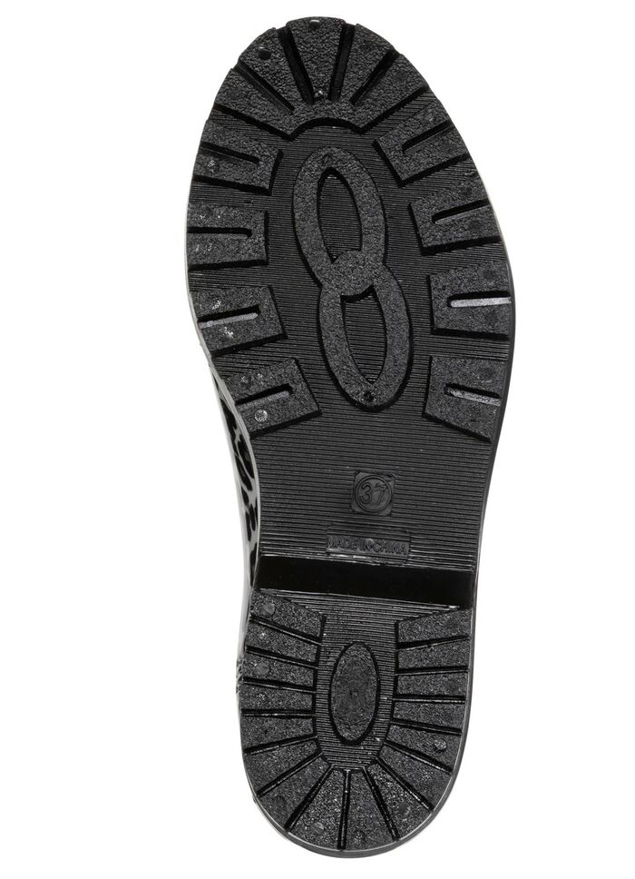 lauragent, trendy regenlaarzen met uitneembare textiel binnenzool ZWART-IJSGRIJS