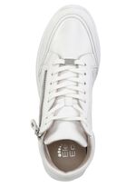 ELENA EDEN, chique dameslaarzen, breedte G, met uitneembaar voetbed WEISS