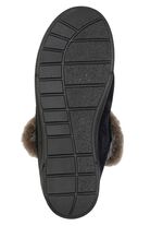 ELENA EDEN, warme damespantoffels, breedte H, met lamsvacht 