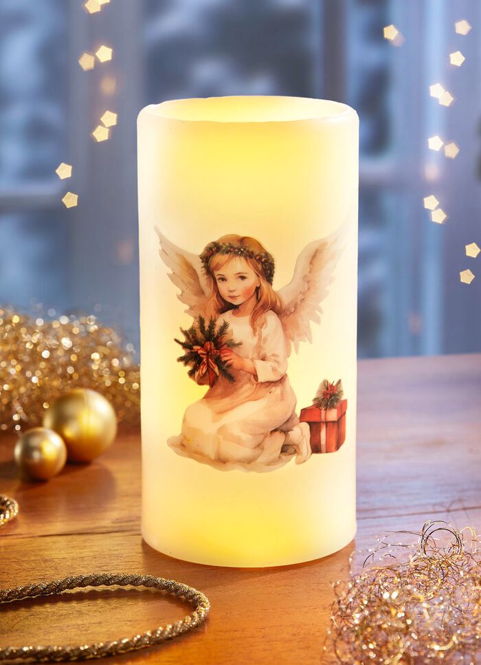 LED-kaars van echte was met flikkerend effect 