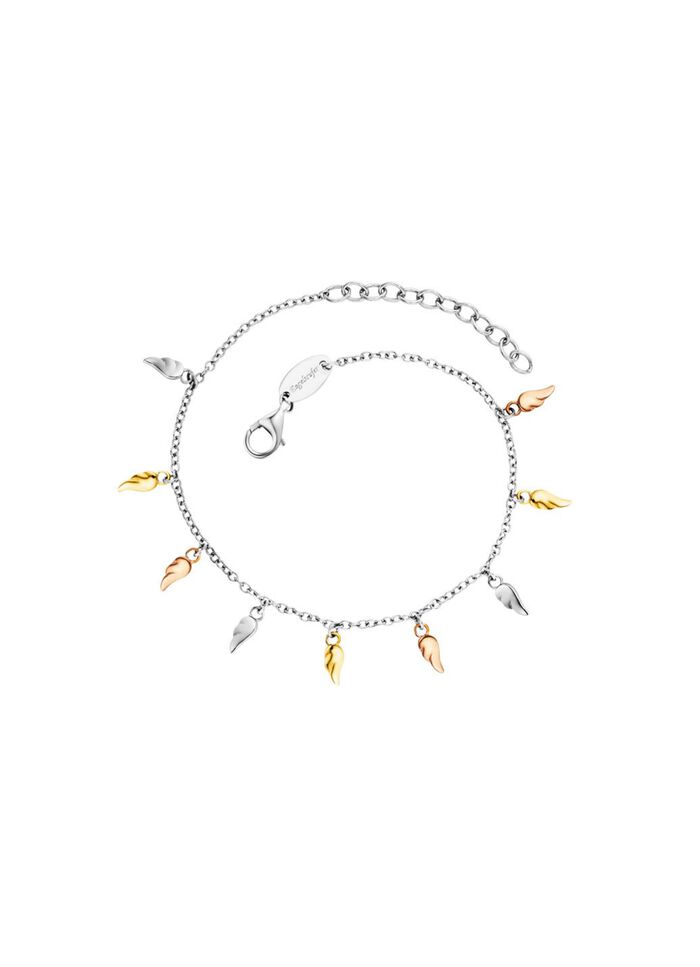 Engelsrufer armband met 9 vleugeltjes 