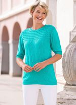 Trui in een mix van patronen 