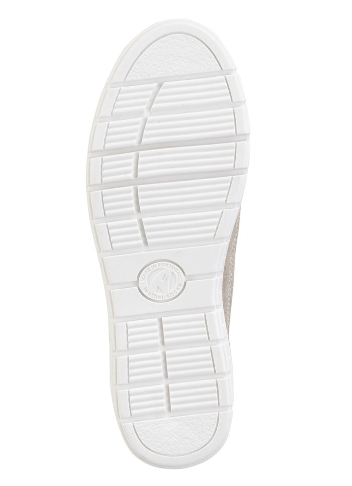 ELENA EDEN veterschoenen gemaakt van su&egrave;de ZAND