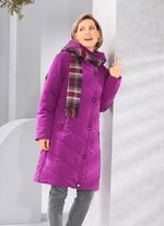 Korte jas van gerecyclede vezels CYCLAAM