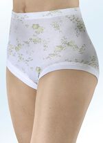 Verpakking met vijf slips met vervangbaar elastiek 