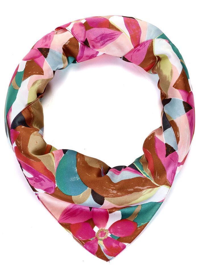 Nikituch met fantasie bloemen- en bladontwerp MULTICOLOR