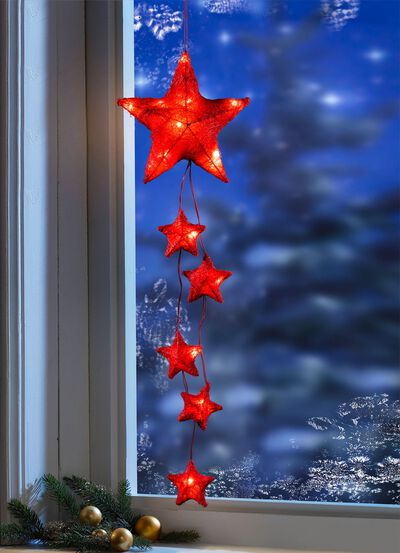 Verlichte sterhanger 