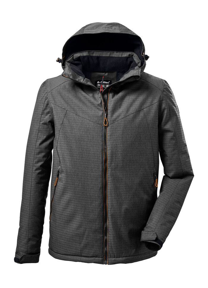 Sportieve functionele herenjas ANTRACIET