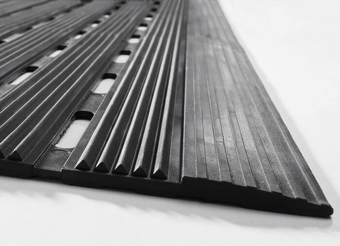 Weerbestendige rubberen deurmat 