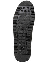 Enkellaarsjes met ritssluiting aan de voorkant ZWART