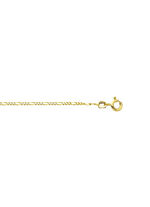 Chique gouden Figaro ketting 