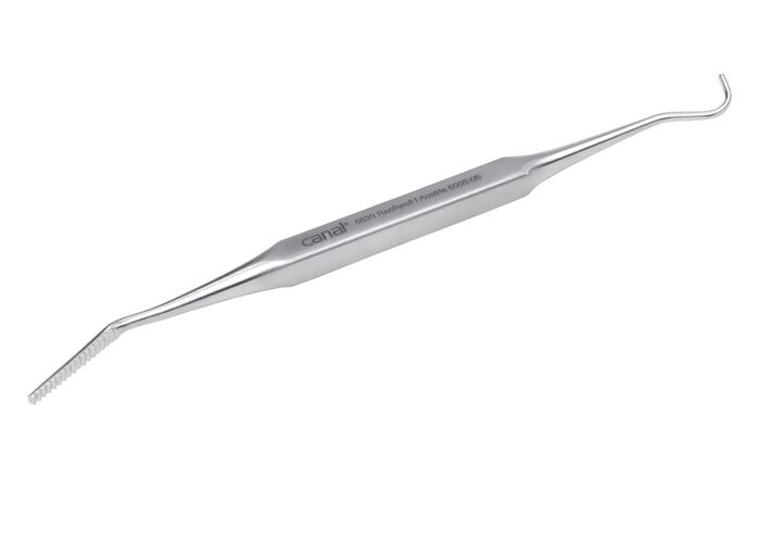 Hoekvijl van Canal van roestvrij staal 