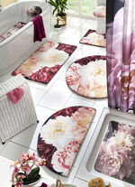 Badset met pioenroosmotief 