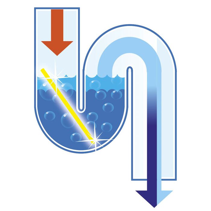Drain Cleaner Sticks - houd uw afvoer vrij van aanslag en onaangename geuren ROOD
