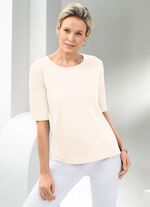 Shirt met ronde hals in 10 kleuren 