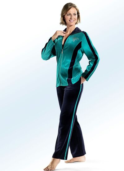 Vrijetijdspak met strassversiering 