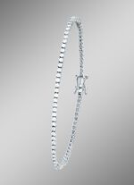 Hoogwaardige witgouden armband met diamanten 