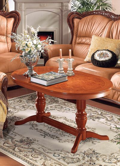 Salontafel met wortelhoutlook 