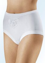 Vijf stuks onderbroeken met batistmotief 