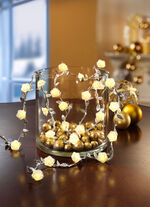 Ledverlichtingssnoer in rozenmotief 